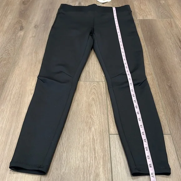 NWT Fabletics Solid Black Atlantis High-Waisted Athletic Leggings Workout Sz L - Picture 8 of 11